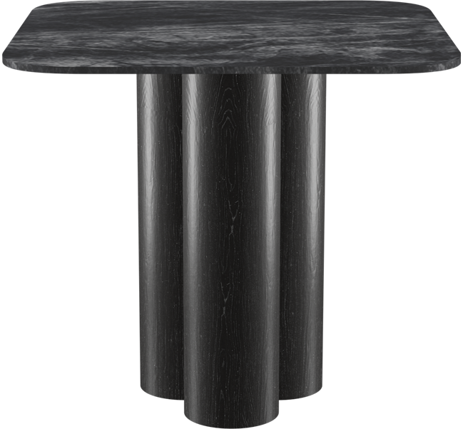 Black Oak Siena Cafe Table